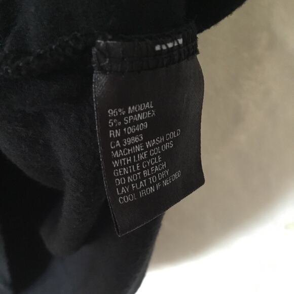 Tahari Black Short-Sleeve Cowl Neck Top - Picture 7 of 13